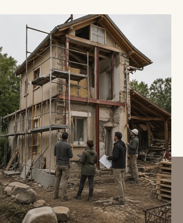 Реконструкция загородного дома под ключ в Светлограде от бюро